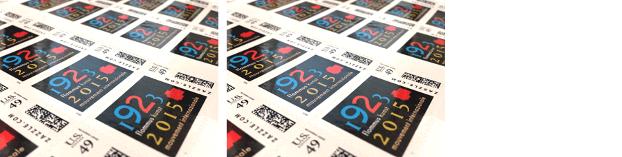 flomm 92nd anniversary postage stamps
